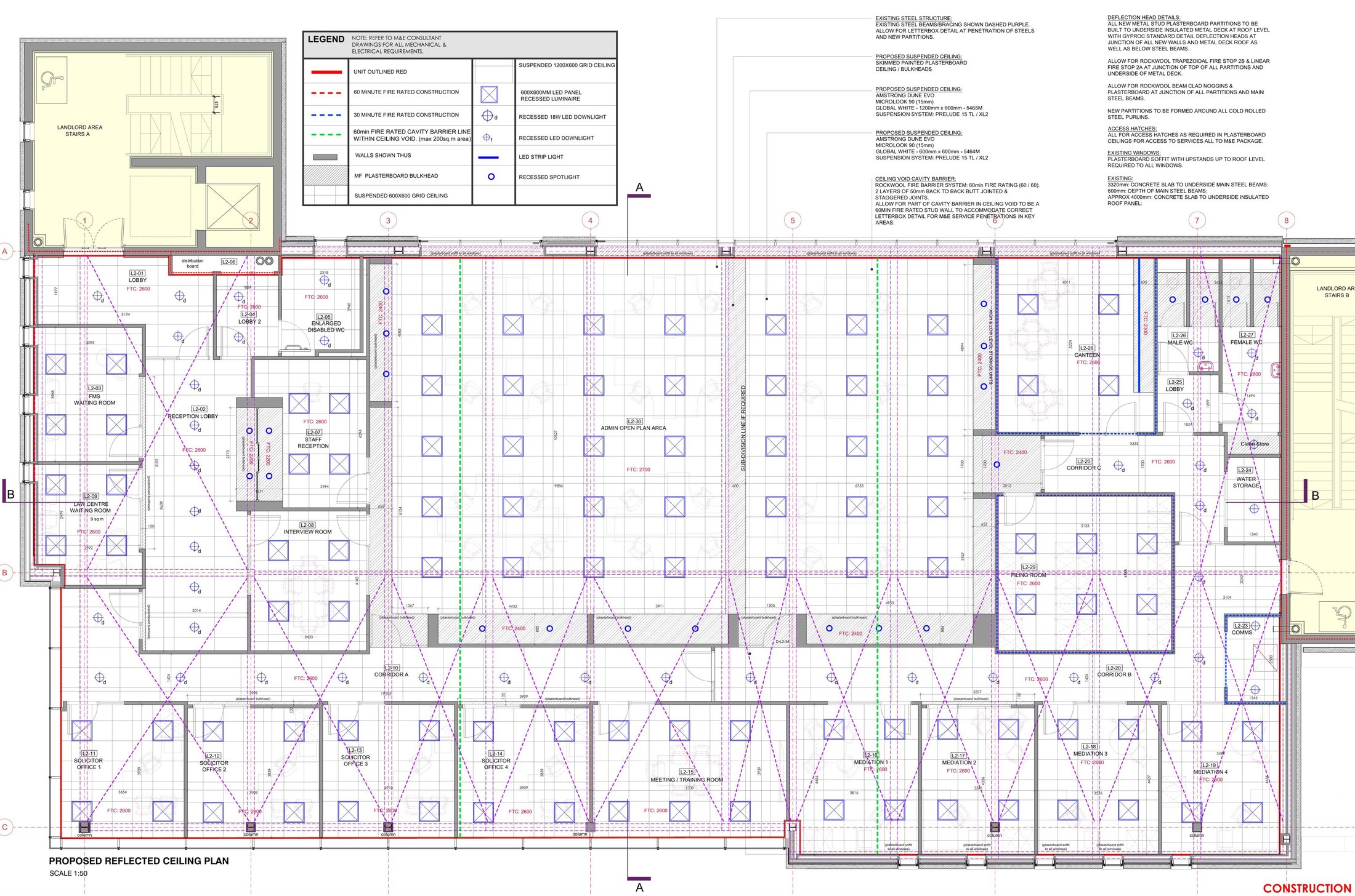 19155 C_5-01 Proposed Reflected Ceiling Plan-1