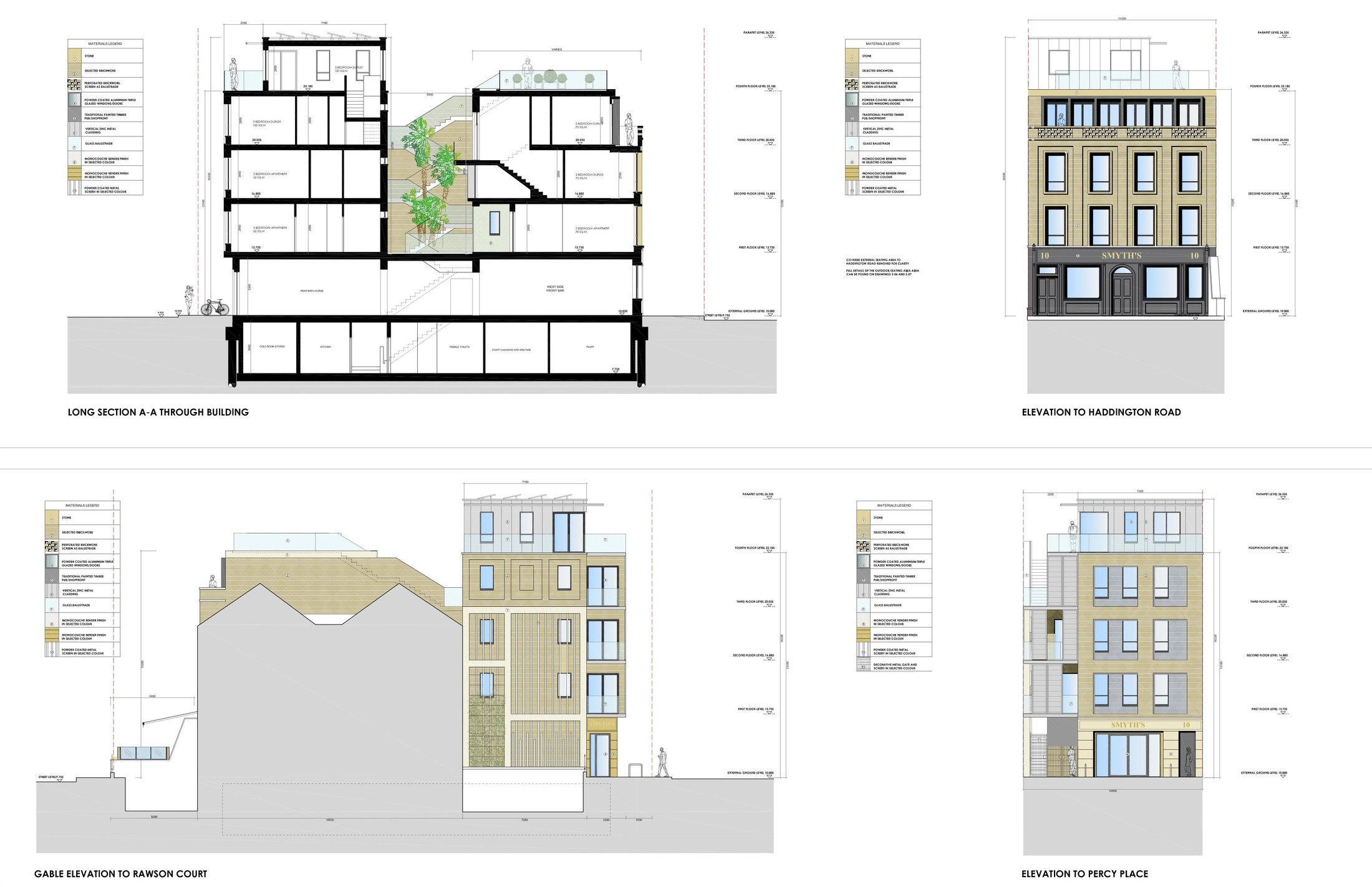 21123 CFI_03-04 Proposed Elevations and Sections 1-1