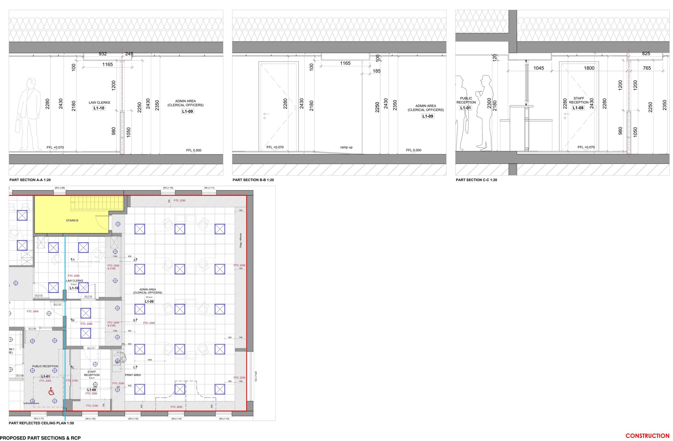 22113_C_03-04B Proposed Part Sections & RCP-1
