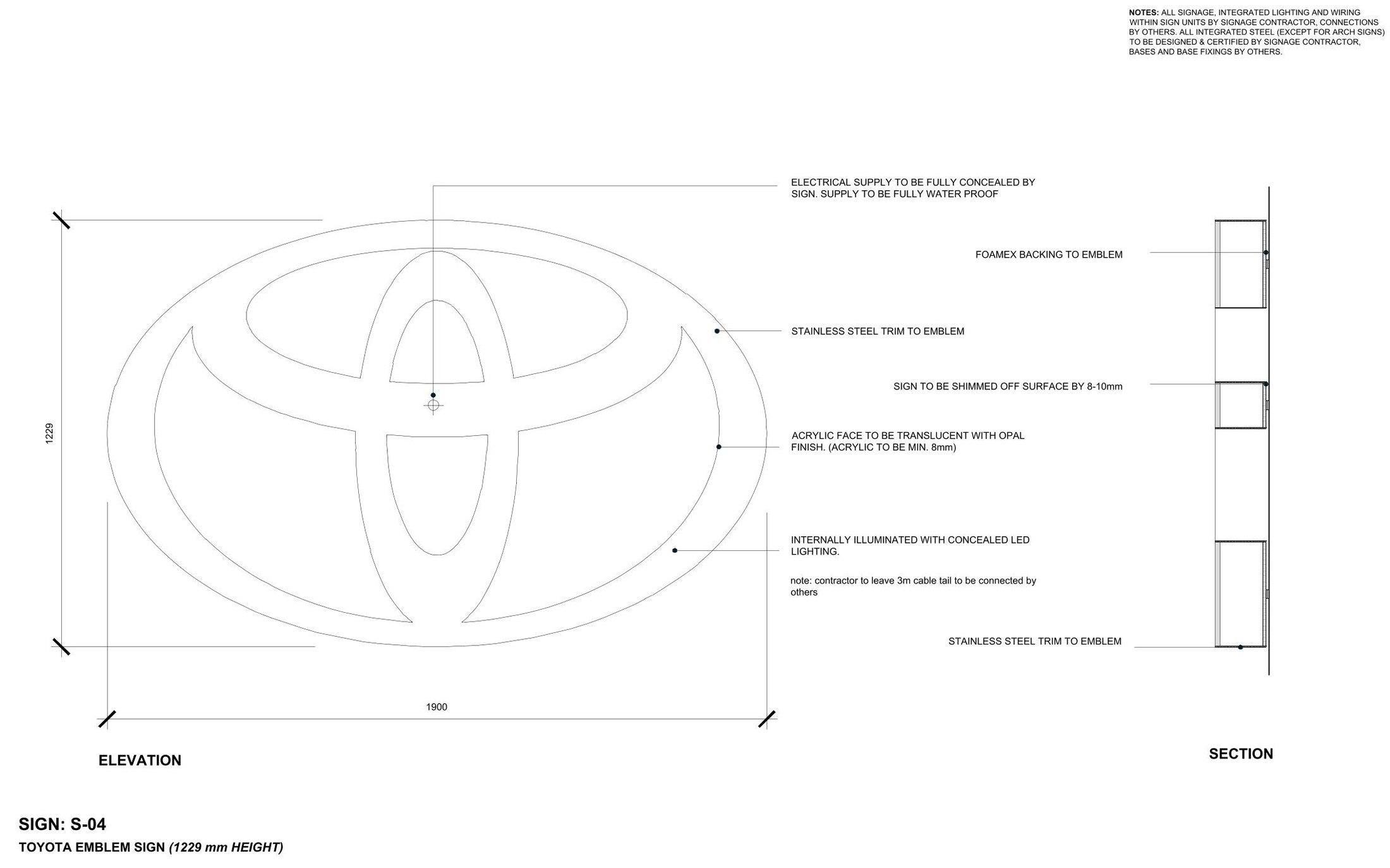 22136 RC-S_04 Toyota Emblem 1231-1