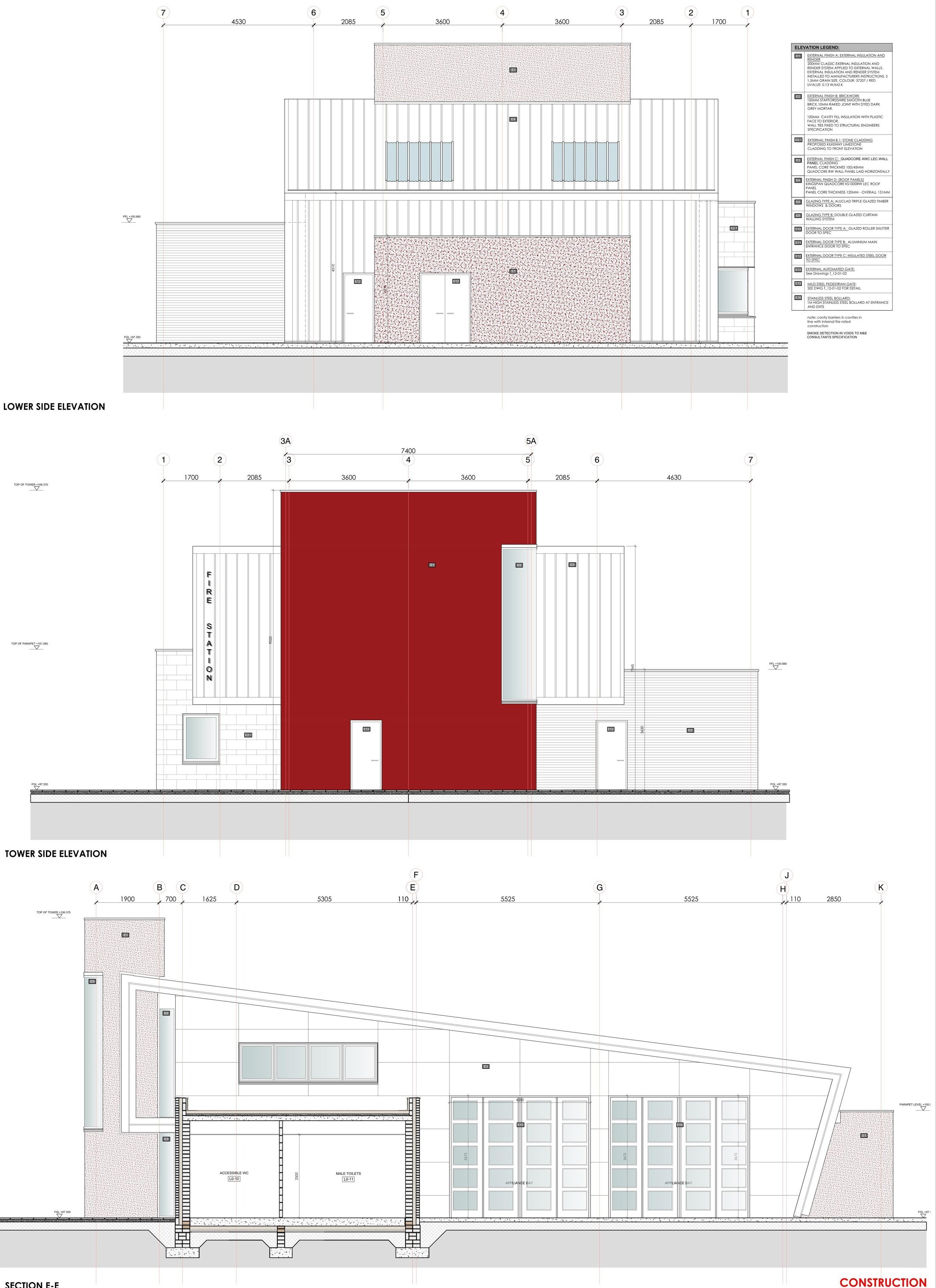 23128-NODE-SB-XX-DR-A-C_03-09 Side Elevations and Section E-E-1