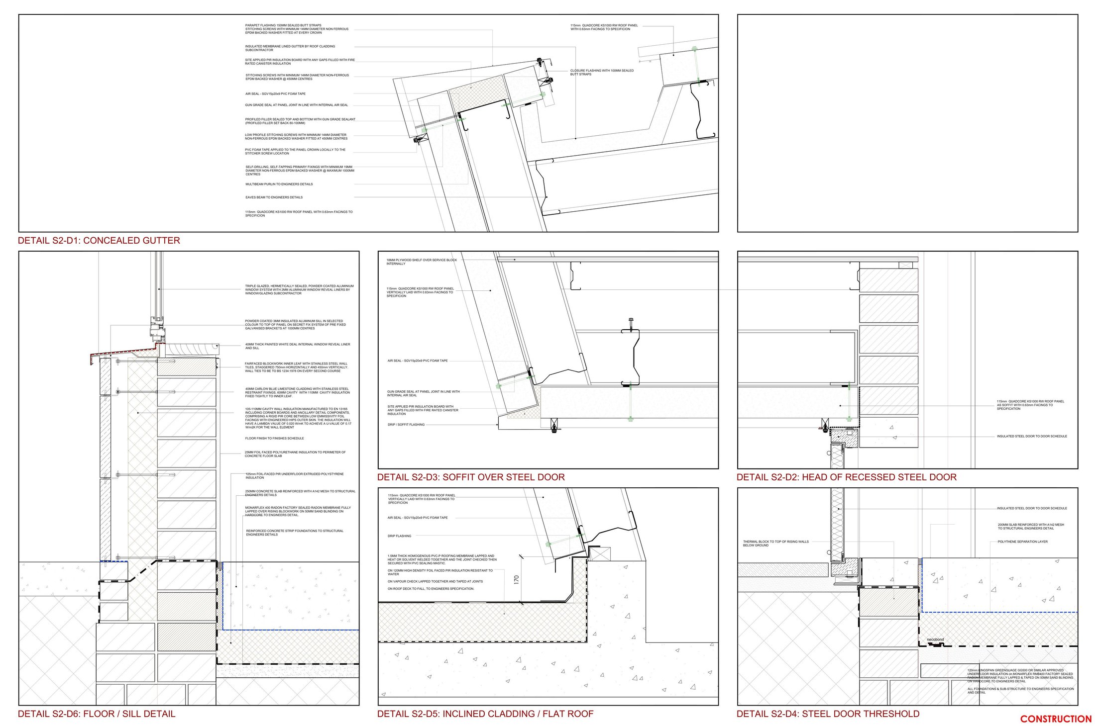 23128-NODE-SB-XX-DR-A-C_08-04 Detail Sheet no.4 - Section Details 2-1