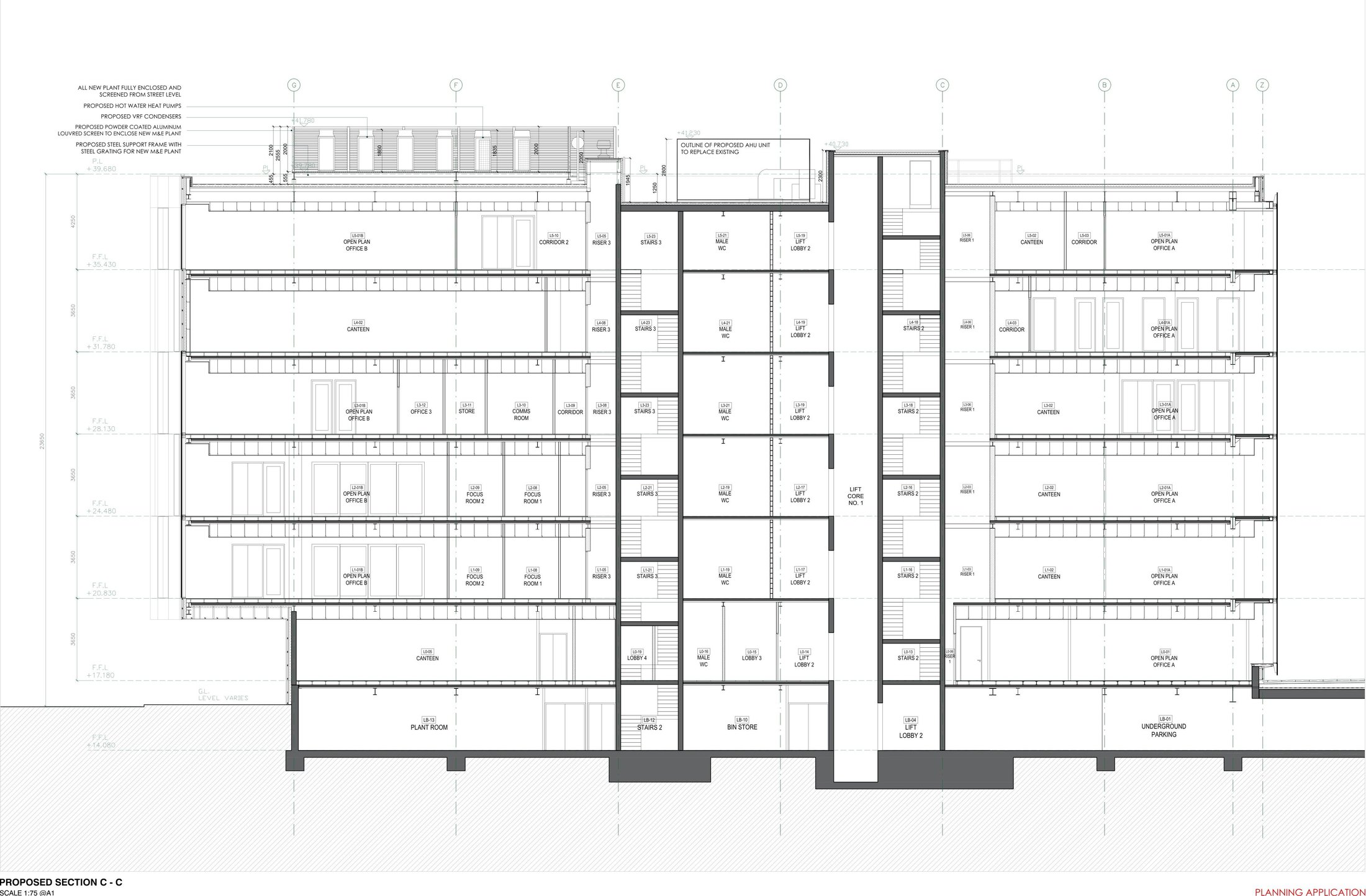 25116 PA_03-05 Proposed Section C - C-1
